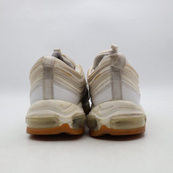 Nike Air Max 97 Triple White Men’s 10.5 Running Athletic Sneakers DJ2740-100 - Picture 5 of 11